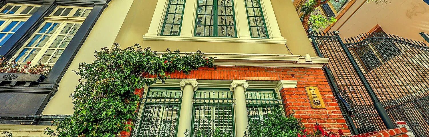 The Garden Flat — ground-floor entrance